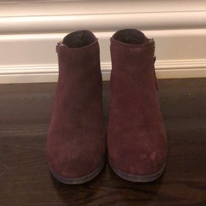 Aldo Maroon Booties